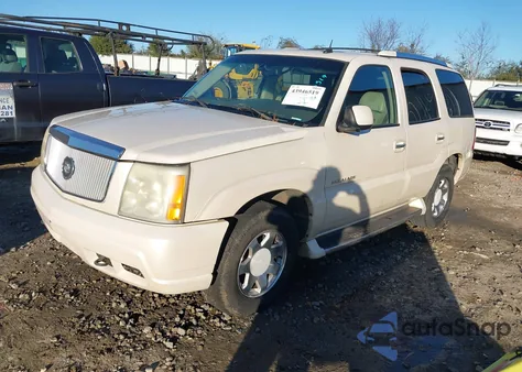 2002 Cadillac Escalade Standard z USA, uszkodzony, nr VIN 1GYEK63N02R319269